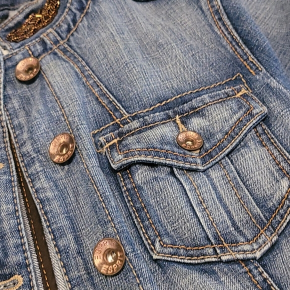 Esprit denim jacket with embellishments - Picture 6 of 9